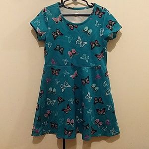 Cute butterfly girls dress.